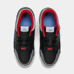 Nike Boys' Little Kids' Jordan Legacy 312 Low Off-Court Shoes Black/Wolf Grey/Valor Blue - CD9055 004 -Default Template 7 CD9055 004 P5