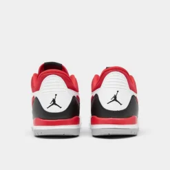 Nike Boys' Little Kids' Jordan Legacy 312 Low Off-Court Shoes White/Fire Red/Black/Wolf Grey - CD9055 160 -Default Template 7 CD9055 160 P4