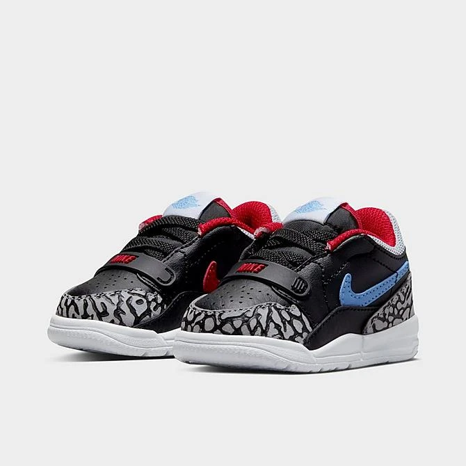 Nike Boys' Toddler Jordan Legacy 312 Low Off-Court Shoes Black/Wolf Grey/Valor Blue - CD9056 004 4 Nike Boys' Toddler Jordan Legacy 312 Low Off-Court Shoes Black/Wolf Grey/Valor Blue - CD9056 004 - Image 2