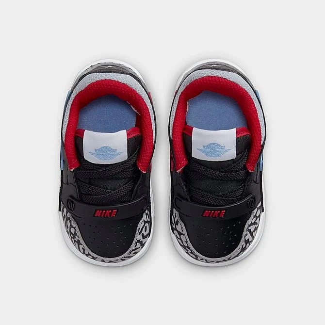 Nike Boys' Toddler Jordan Legacy 312 Low Off-Court Shoes Black/Wolf Grey/Valor Blue - CD9056 004 7 Nike Boys' Toddler Jordan Legacy 312 Low Off-Court Shoes Black/Wolf Grey/Valor Blue - CD9056 004 - Image 5