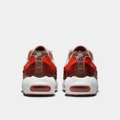 Big Kids' Nike Air Max 95 Recraft Casual Shoes Photon Dust/Dark Pony/Picante Red/White - CJ3906 017 -Default Template 7 CJ3906 017 P4