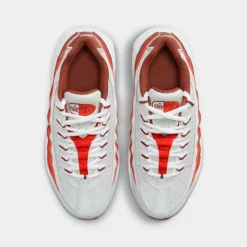 Big Kids' Nike Air Max 95 Recraft Casual Shoes Photon Dust/Dark Pony/Picante Red/White - CJ3906 017 -Default Template 7 CJ3906 017 P5