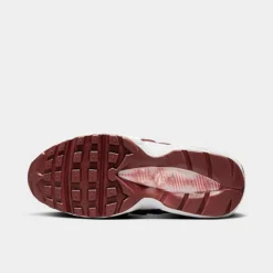 Big Kids' Nike Air Max 95 Recraft Casual Shoes Photon Dust/Dark Pony/Picante Red/White - CJ3906 017 -Default Template 7 CJ3906 017 P6