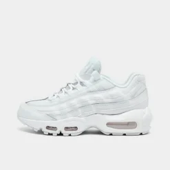 Big Kids' Nike Air Max 95 Recraft Casual Shoes White/White/White - CJ3906 100