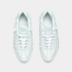 Big Kids' Nike Air Max 95 Recraft Casual Shoes White/White/White - CJ3906 100 -Default Template 7 CJ3906 100 P5