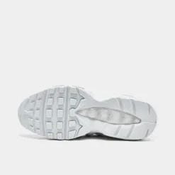 Big Kids' Nike Air Max 95 Recraft Casual Shoes White/White/White - CJ3906 100 -Default Template 7 CJ3906 100 P6