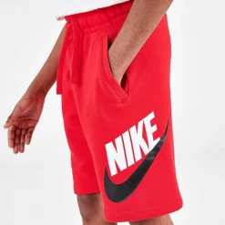 Kids' Nike Sportswear HBR Club Fleece Shorts University Red - CK0509 657 -Default Template 7 CK0509 657 M5