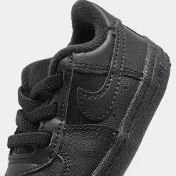 Infant Nike Air Force 1 Crib Casual Shoes Black/Black/Black - CK2201 001 -Default Template 7 CK2201 001 P3