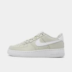 Big Kids' Nike Air Force 1 Low Casual Shoes Light Bone/White - CT3839Â 001