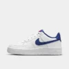 Big Kids' Nike Air Force 1 Low Casual Shoes White/Deep Royal Blue-University Red - CT3839 101 -Default Template 7 CT3839 101 P1