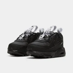 Kids' Toddler Nike Air Max 90 Toggle SE Casual Shoes Black/White/Black/Black - CV0065 001 -Default Template 7 CV0065 001 P2