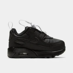 Kids' Toddler Nike Air Max 90 Toggle SE Casual Shoes Black/White/Black/Black - CV0065 001 -Default Template 7 CV0065 001 P3