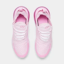 Girls' Big Kids' Nike Air Max 270 Casual Shoes Pink Foam/White/Pink Rise - CV9645 600 12 Girls' Big Kids' Nike Air Max 270 Casual Shoes Pink Foam/White/Pink Rise - CV9645 600 -Default Template 7 CV9645 600 P5