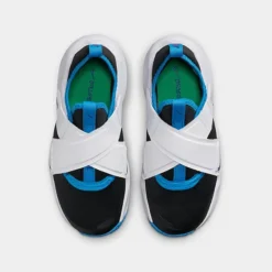Little Kids' Nike Flex Advance Running Shoes Black/White/Stadium Green/Deep Royal Blue - CZ0186 009 -Default Template 7 CZ0186 009 P5