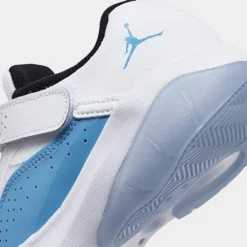 Nike Boys' Little Kids' Air Jordan 11 CMFT Low Casual Shoes White/University Blue/Black - CZ0905 114 -Default Template 7 CZ0905 114 P3