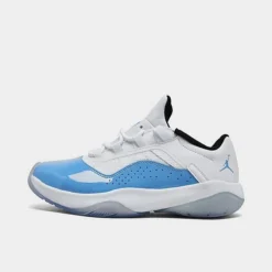 Nike Big Kids' Air Jordan 11 CMFT Low Casual Shoes White/University Blue/Black - CZ0907Â 114