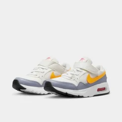Little Kids' Nike Air Max SC Casual Shoes Sail/Indigo Haze/White/Laser Orange - CZ5356 116 -Default Template 7 CZ5356 116 P2