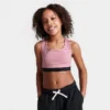 Girls' Nike Swoosh Sports Bra Elemental Pink/White - DA1030 698 1 Girls' Nike Swoosh Sports Bra Elemental Pink/White - DA1030 698 -Default Template 7 DA1030 698 M1
