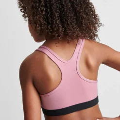 Girls' Nike Swoosh Sports Bra Elemental Pink/White - DA1030 698 -Default Template 7 DA1030 698 M6