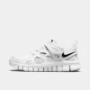 Boys' Little Kids' Nike Free Run 2 Running Shoes White/Black/Wolf Grey - DA2689 100 -Default Template 7 DA2689 100 P1