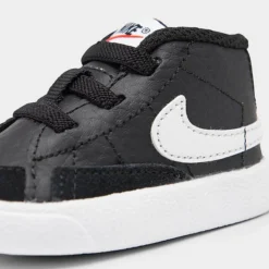 Infant Nike Blazer Mid Crib Booties Black/White/Team Orange - DA5536 002 -Default Template 7 DA5536 002 P3