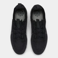 Big Kids' Nike Air VaporMax 2021 Flyknit Running Shoes Black/Black/Black/Anthracite - DB1550 001 -Default Template 7 DB1550 001 P5