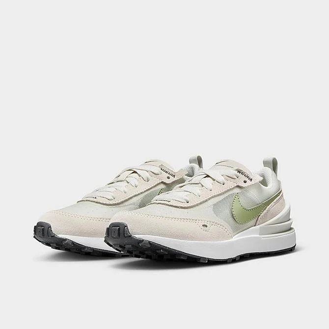 Little Kids' Nike Waffle One Casual Shoes Light Bone/Phantom/White/Oil Green - DC0480 012 4 Little Kids' Nike Waffle One Casual Shoes Light Bone/Phantom/White/Oil Green - DC0480 012 - Image 2