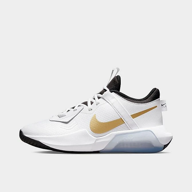 Big Kids’ Nike Air Zoom Crossover Basketball Shoes White/Metallic Gold/Black - DC5216 100 3 Big Kids’ Nike Air Zoom Crossover Basketball Shoes White/Metallic Gold/Black - DC5216 100