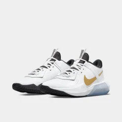 Big Kids’ Nike Air Zoom Crossover Basketball Shoes White/Metallic Gold/Black - DC5216 100 9 Big Kids’ Nike Air Zoom Crossover Basketball Shoes White/Metallic Gold/Black - DC5216 100 -Default Template 7 DC5216 100 P2