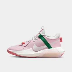 Big Kids’ Nike Air Zoom Crossover Basketball Shoes Pink Foam/Summit White/Pink Gaze/Malachite - DC5216 602