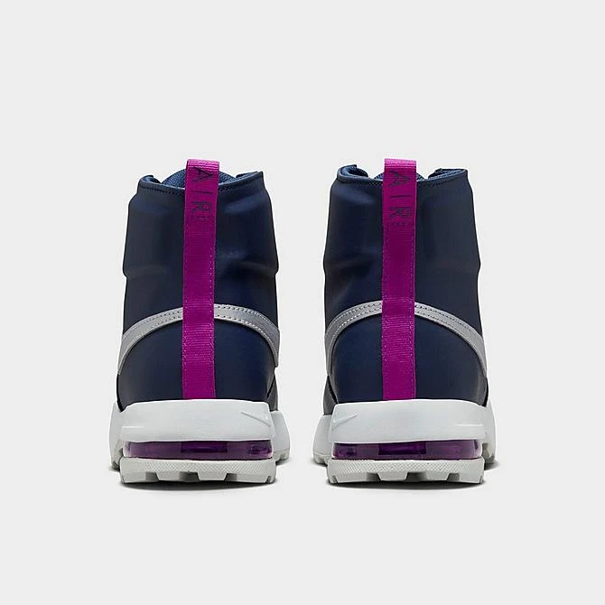 Big Kids’ Nike Air Max Goaterra 2.0 All-Weather Casual Boots Midnight Navy/Pure Platinum/Vivid Purple/Metallic Silver - DC9515 400 6 Big Kids’ Nike Air Max Goaterra 2.0 All-Weather Casual Boots Midnight Navy/Pure Platinum/Vivid Purple/Metallic Silver - DC9515 400 - Image 4