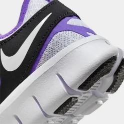 Big Kids' Nike Free Run 2 Running Shoes White/White/Black/Action Grape - DD0163 101 -Default Template 7 DD0163 101 P3