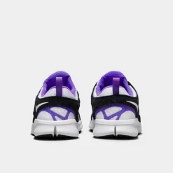 Big Kids' Nike Free Run 2 Running Shoes White/White/Black/Action Grape - DD0163 101 -Default Template 7 DD0163 101 P4