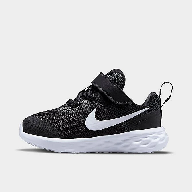 Kids' Toddler Nike Revolution 6 Casual Shoes Black/White/Dark Smoke Grey - DD1094 003 3 Kids' Toddler Nike Revolution 6 Casual Shoes Black/White/Dark Smoke Grey - DD1094 003