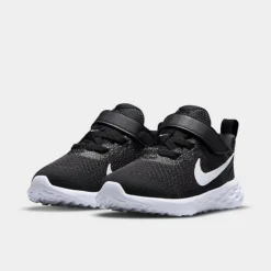 Kids' Toddler Nike Revolution 6 Casual Shoes Black/White/Dark Smoke Grey - DD1094 003 9 Kids' Toddler Nike Revolution 6 Casual Shoes Black/White/Dark Smoke Grey - DD1094 003 -Default Template 7 DD1094 003 P2