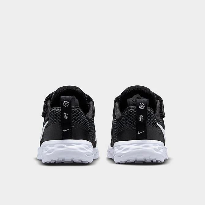 Kids' Toddler Nike Revolution 6 Casual Shoes Black/White/Dark Smoke Grey - DD1094 003 6 Kids' Toddler Nike Revolution 6 Casual Shoes Black/White/Dark Smoke Grey - DD1094 003 - Image 4