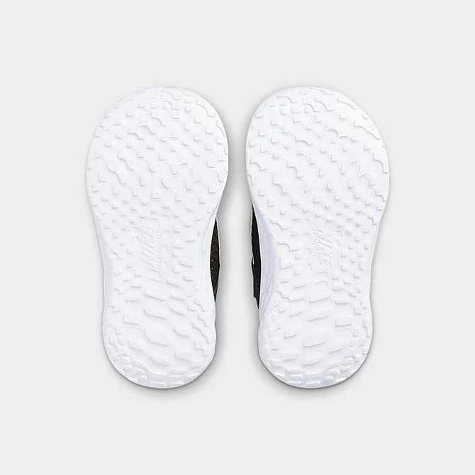 Kids' Toddler Nike Revolution 6 Casual Shoes Black/White/Dark Smoke Grey - DD1094 003 8 Kids' Toddler Nike Revolution 6 Casual Shoes Black/White/Dark Smoke Grey - DD1094 003 - Image 6