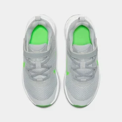 Little Kids' Nike Revolution 6 Running Shoes Light Smoke Grey/Green Strike/Dark Smoke Grey/Chrome - DD1095 009 -Default Template 7 DD1095 009 P5