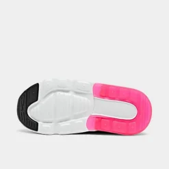 Girls' Toddler Nike Air Max 270 Casual Shoes Smoke Grey/Hyper Pink/Black/White - DD1646G 031 -Default Template 7 DD1646G 031 P6