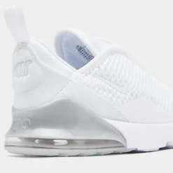 Kids' Toddler Nike Air Max 270 Casual Shoes White/Metallic Silver - DD1646 103 -Default Template 7 DD1646 103 P3