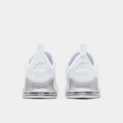 Kids' Toddler Nike Air Max 270 Casual Shoes White/Metallic Silver - DD1646 103 -Default Template 7 DD1646 103 P4