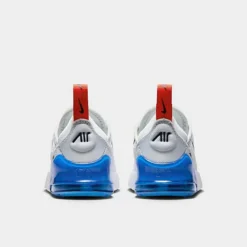 Kids' Toddler Nike Air Max 270 Casual Shoes White/Pure Platinum/Light Photo Blue/Black - DD1646 114 -Default Template 7 DD1646 114 P4