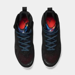 Nike Big Kids' Air Jordan XXXVII Basketball Shoes Black/White/University Red/Bright Concord - DD7421 061 -Default Template 7 DD7421 061 P5