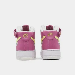 Big Kids' Nike Air Force 1 MId '07 LE Casual Shoes Summit White/Citron Tint/Cosmic Fuchsia/White - DH2933 100 11 Big Kids' Nike Air Force 1 MId '07 LE Casual Shoes Summit White/Citron Tint/Cosmic Fuchsia/White - DH2933 100 -Default Template 7 DH2933 100 P4