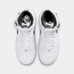 Big Kids' Nike Air Force 1 MId '07 LE Casual Shoes White/Black/White - DH2933 103 12 Big Kids' Nike Air Force 1 MId '07 LE Casual Shoes White/Black/White - DH2933 103 -Default Template 7 DH2933 103 P5