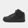 Little Kids' Nike Air Force 1 Mid LE Casual Shoes Black/Black - DH2934 001 -Default Template 7 DH2934 001 P1