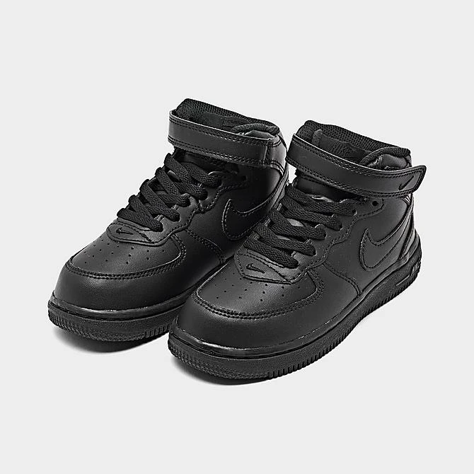 Kids' Toddler Nike Air Force 1 Mid Casual Shoes Black/Black - DH2935 001 4 Kids' Toddler Nike Air Force 1 Mid Casual Shoes Black/Black - DH2935 001 - Image 2
