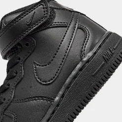 Kids' Toddler Nike Air Force 1 Mid Casual Shoes Black/Black - DH2935 001 10 Kids' Toddler Nike Air Force 1 Mid Casual Shoes Black/Black - DH2935 001 -Default Template 7 DH2935 001 P3