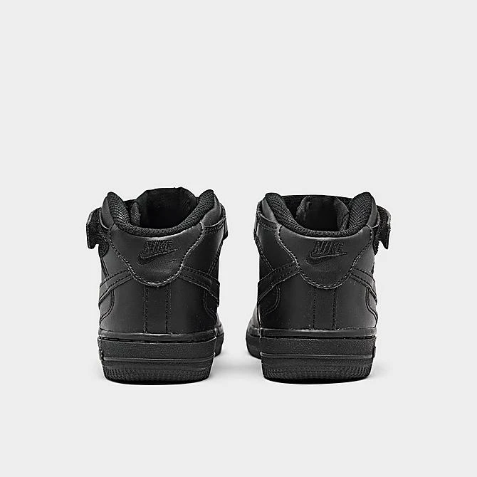 Kids' Toddler Nike Air Force 1 Mid Casual Shoes Black/Black - DH2935 001 6 Kids' Toddler Nike Air Force 1 Mid Casual Shoes Black/Black - DH2935 001 - Image 4