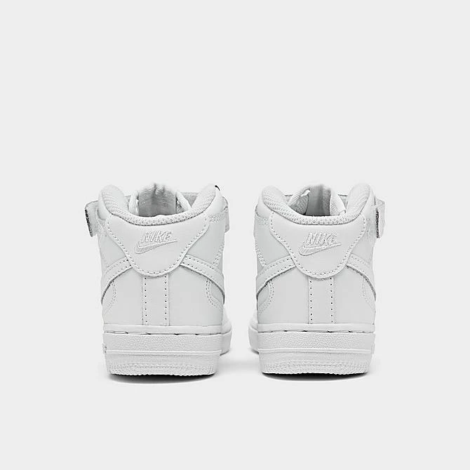 Kids' Toddler Nike Air Force 1 Mid Casual Shoes White/White - DH2935 111 6 Kids' Toddler Nike Air Force 1 Mid Casual Shoes White/White - DH2935 111 - Image 4